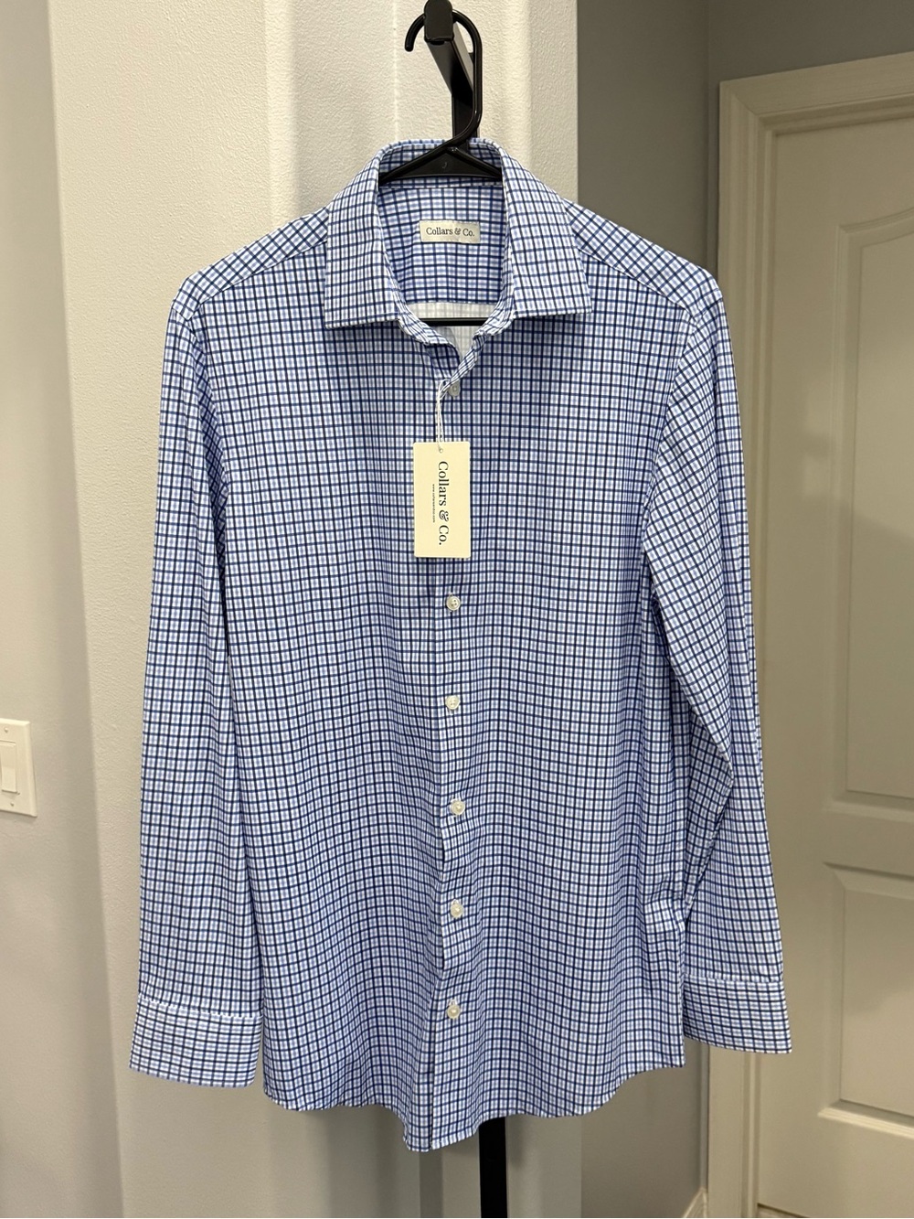 Collars & Co Mens Size Small Apex Dress Shirt Button Down Performance NEW NWT